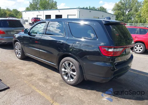 2020 Dodge Durango R/T z USA, uszkodzony, nr VIN 1C4SDJCT4LC130648